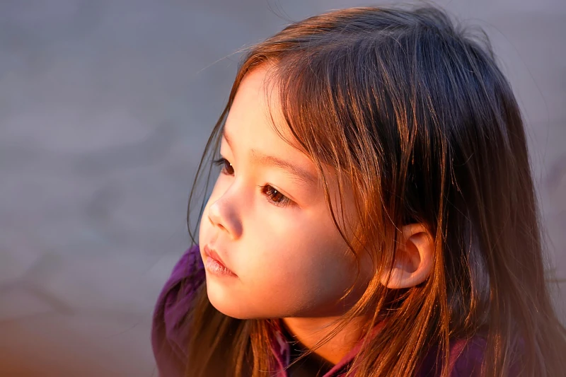 Photo of a young girl